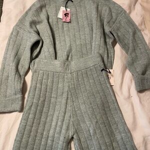 Sincerely Jules Ribbed Lounge Set